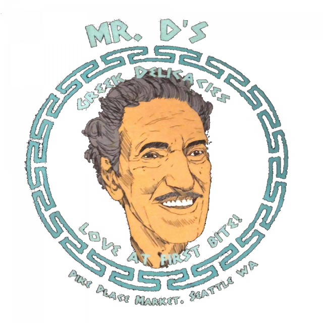 Mr. D's Greek Delicacies logo